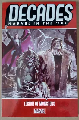 Decades Marvel In The 70s 2019 TPB Near Mint Legion Of Monsters • $30