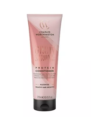 Charles Worthington Grow Strong Protein Conditioner Hair Growth Reduces Breakage • £9.79