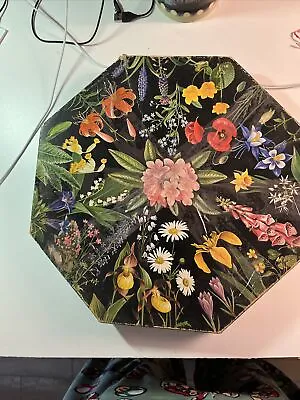 Vintage Springbok Octagonal Okta Puzzle Romance Of The Flowers • $28
