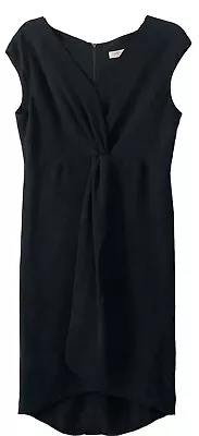 Carla Zampatti Size 14 Black Corporate Dress RRP $850 • $180