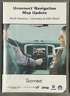 Uconnect Navigation Map Update North America 8.4AN (RA4) Dodge Jeep Chrysler Ram • $49.99