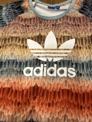 $20 • Buy Adidas Originals X Farm Trefoil Feather Menire Mini Dress Pockets Athleisure Sm
