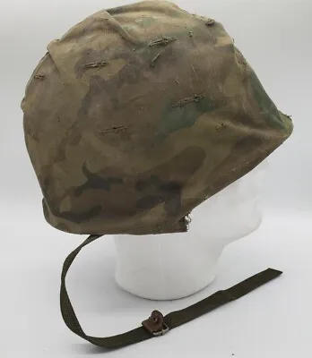 Spanish M1 Helmet US OD Surplus Steel Pot Steel Helmet M1 M65 Helmet #2 • $59.99