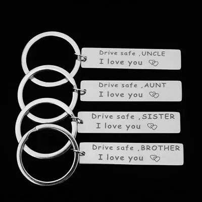 Dad Boyfriend Gifts Drive Safe Keyring I Need You Here With Me For Men Keychain • £2.99