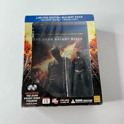 Batman The Dark Knight Rises Limited Edition Blu-Ray Pack W/ Figure New Sealed • £48.95