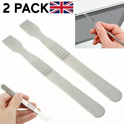 2 X Metal Pry Spudger Tool For Apple Iphone Mobile Phones Tablet Laptop • £2.75