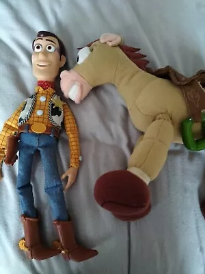 £15 • Buy Bullseye And Woody Toy Story Figures Talking / Posable Horse