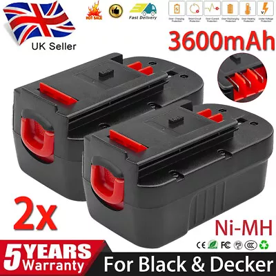 £25.99 • Buy 18V 3.6Ah NiMH Battery For Black & Decker A18 A1718 A18NH A18E HPB18-OPE FS18BX