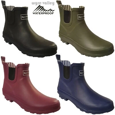 £21.95 • Buy Womens Dealer Boots Wellingtons Garden Muck Festival Pull On Waterproof Shoes Sz