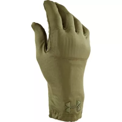 Under Armour Green Tac ColdGear Infrared Padded Knuckle Glove FREE UK Shipping • £10.99