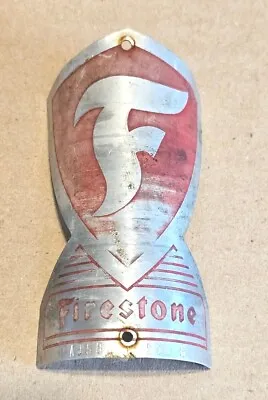   Vintage Firestone Bicycle Headbadge     4-12 • $25