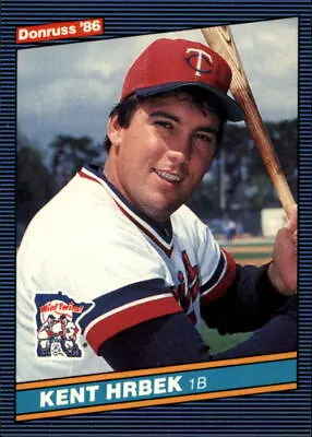 1986 Donruss Minnesota Twins Baseball Card #70 Kent Hrbek • $0.99