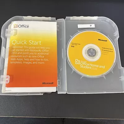 Microsoft Office Home And Student 2010 W/ Key (1x Computer) • $29.99