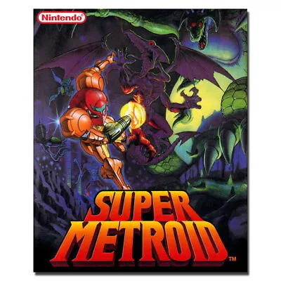 135995 New Super Metroid Fighting Game Wall Decor Print Poster • $14.95