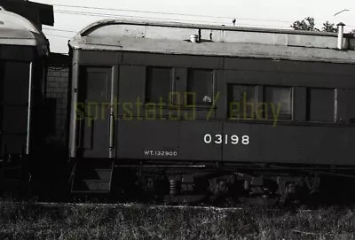 1972 GN Great Northern Coach Car #03198 @ Anoka MN - Vtg Railroad Negative • $19.45