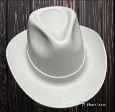 Vulcan Gray Cowboy Hat Hardhat ANSI Z89 Safety Standards Oilfield Drilling • $29.95