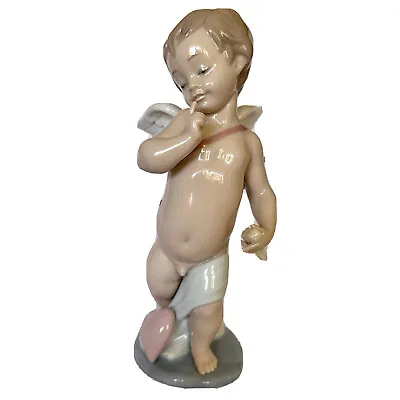 Lladro-LOVING ARCHER/FLECHAS De AMOR-glossy Porcelain-#6311-Cupid/Cherub/Angel😇 • $72.50