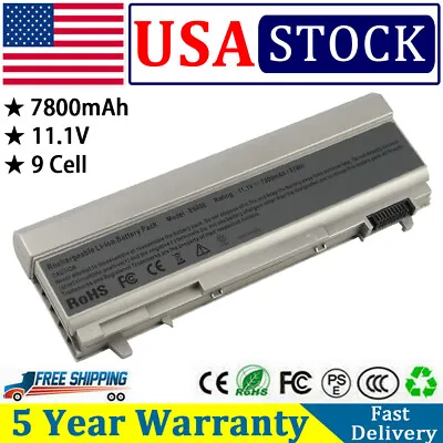 9CELL Battery Repace For Dell Latitude E6400 E6410 E6500 E6510 4M529 KY265 KY477 • $23.99