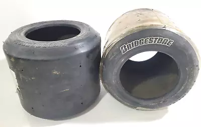 2 Racing Go Kart Nos Bridgestone Tires 8.0/12.0-6 Vintage Cart Part Drift Trike • $85.47