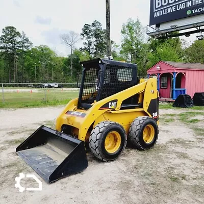 Skid Steer Caterpillar 246 New Bucket Good Running • $21200