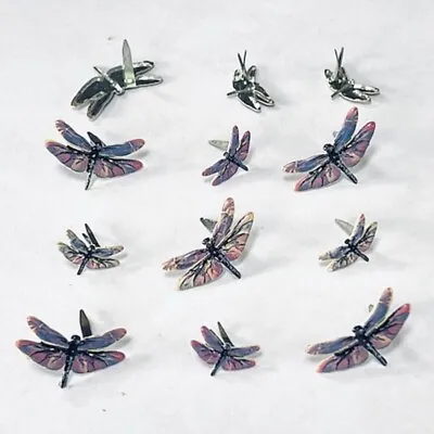 Dragonfly Brads *  Eyelet Outlet  8 Pcs    New Just In Stock  2 Sizes • $2.25