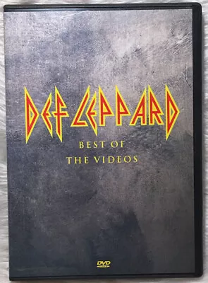 DVD Def Leppard - Best Of The Videos - Region ALL PAL - Rare - 2004  • $65