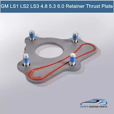 Cam Camshaft Retainer Thrust Plate W/ Bolts Fits For GM LS1 LS2 LS3 LS6 LS7 LQ4  • $13.99