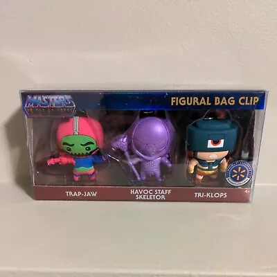 Masters Of The Universe MOTU Figural Bag Clip Walmart Exclusive 3 Pack Skeletor • $9.99