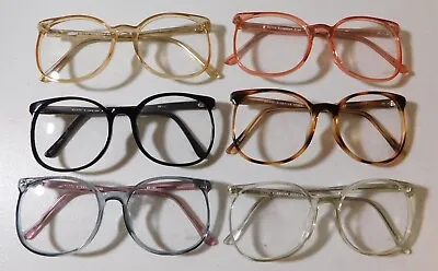 Vintage 6 Pc. Lot ELITE Kingston Asst. Colors 56/21 P3 Eyeglass Frame NOS #D5 • $14.99