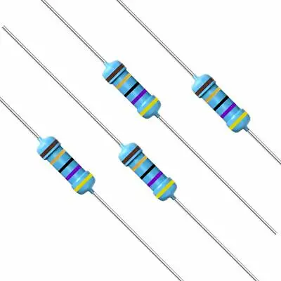 10 PCS 47 Ohm 1 Watts Metal Film Resistors 1% Tolerance  Shipped  From USA • $3.59