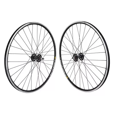 Mavic CXP22 Track Wheelset 700c Black 32H Fixed/Freewheel Sealed Bearing 120mm • $297.30