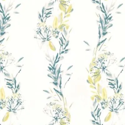 LAURA ASHLEY Floral Stripe Fabric Material 137 X 460 Cm / 4.6 Metres NEW • £46