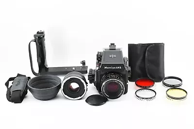 [ MINT W/ Grip ] Mamiya M645 Medium Format Camera Sekor C 80mm F/2.8 Lens JAPAN • $499.99