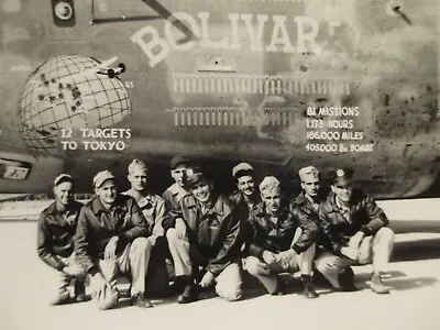 USAAF B24 Liberator Nose Art Bolivar  WW2 WWII #0000 Re-Print 4x6 • $5.99