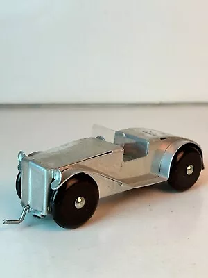 1950's Singer? MG? Windup Tin Roadster • $89.95