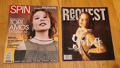 2 Music Magazines W/ Tori Amos Articles - Spin November 1999 Request June 1998 • $8