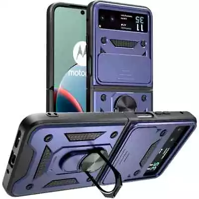 For Motorola Razr / Motorola Razr+ 2023 Case Shockproof Ring Stand Phone Cover • $18.97