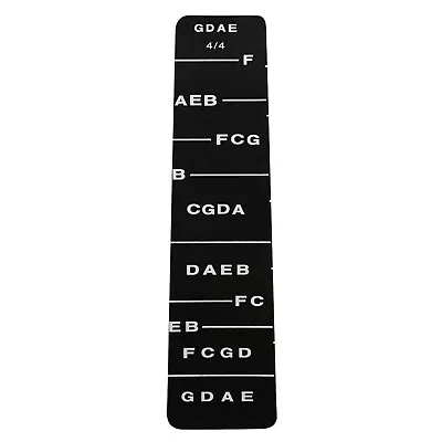 Adore Pro Violin Fingerboard Fretless Marker Fingering Chart Sticker 4/4 Fiddle • $7.98