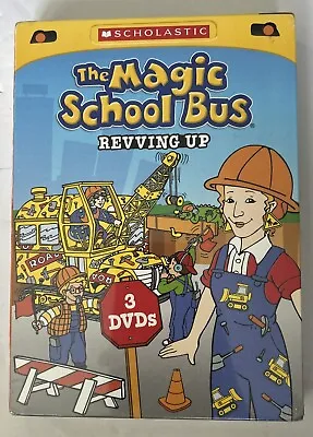 The Magic School Bus: Revving Up (DVD 2013) 3 DVD Set Brand New Sealed • $7.98