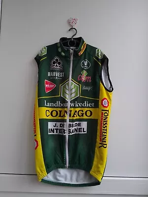 Pro Cycling Jersey Vermark Colnago Sleeveless Shirt Size M • $19.99