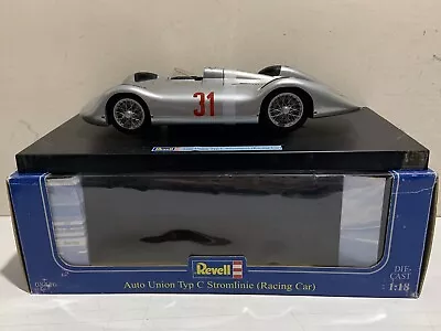 1:18 Scale Diecast Model Car Revell Auto Union Typ C Stromlinie Racing Car #31 • £70