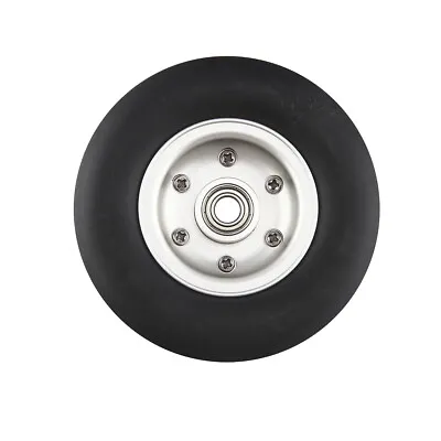 1pc 2/2.25/2.5/2.75/3/3.25/3.75/4inch Rubber Tire Wheel W/ Alu Hub For RC Plane • $22.90