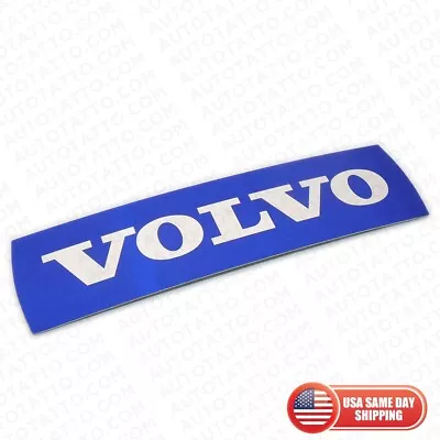 Large Grille Badge Emblem Nameplate Blue 133mm X 32mm For Volvo New 30796427 • $10.99