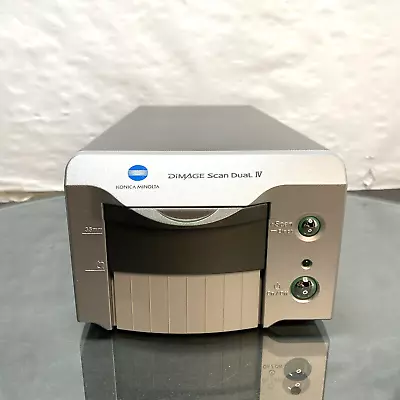 Konica Minolta Dimage Scan Dual IV Film Scanner Af-3200 -NO POWER SUPPLY- • $59.95