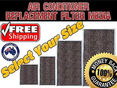 Ducted Airconditioner Filter Replacement Material Media - For All Air Con Brands • $18.99