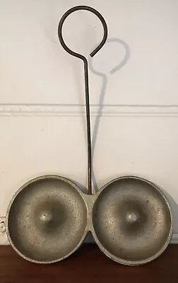 Vintage Retro Aluminium Camping Bagle Donut Mold • $30