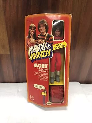 NEW Mattel 1979 Robin Williams MORK With Talking Space Pack 9” Doll Damaged Box • $65