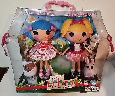 Lalaloopsy Doll Combo Set: Rosy Bumps 'N' Bruises And Misty Mysterious NIB • $109