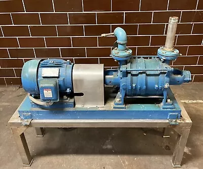 $2988 • Buy Sihi LPHY 3708 Vacuum Pump W/Toshiba Electric Motor 5HP 230/460V *Warranty*