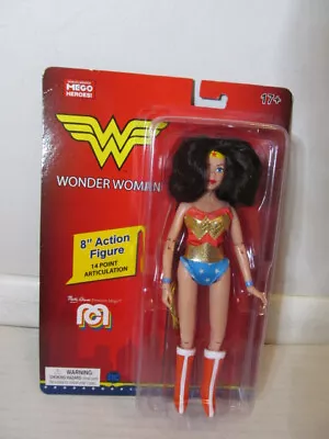 Mego Wonder Woman 8  Action Figure With 14-Point Articulation • $15.95